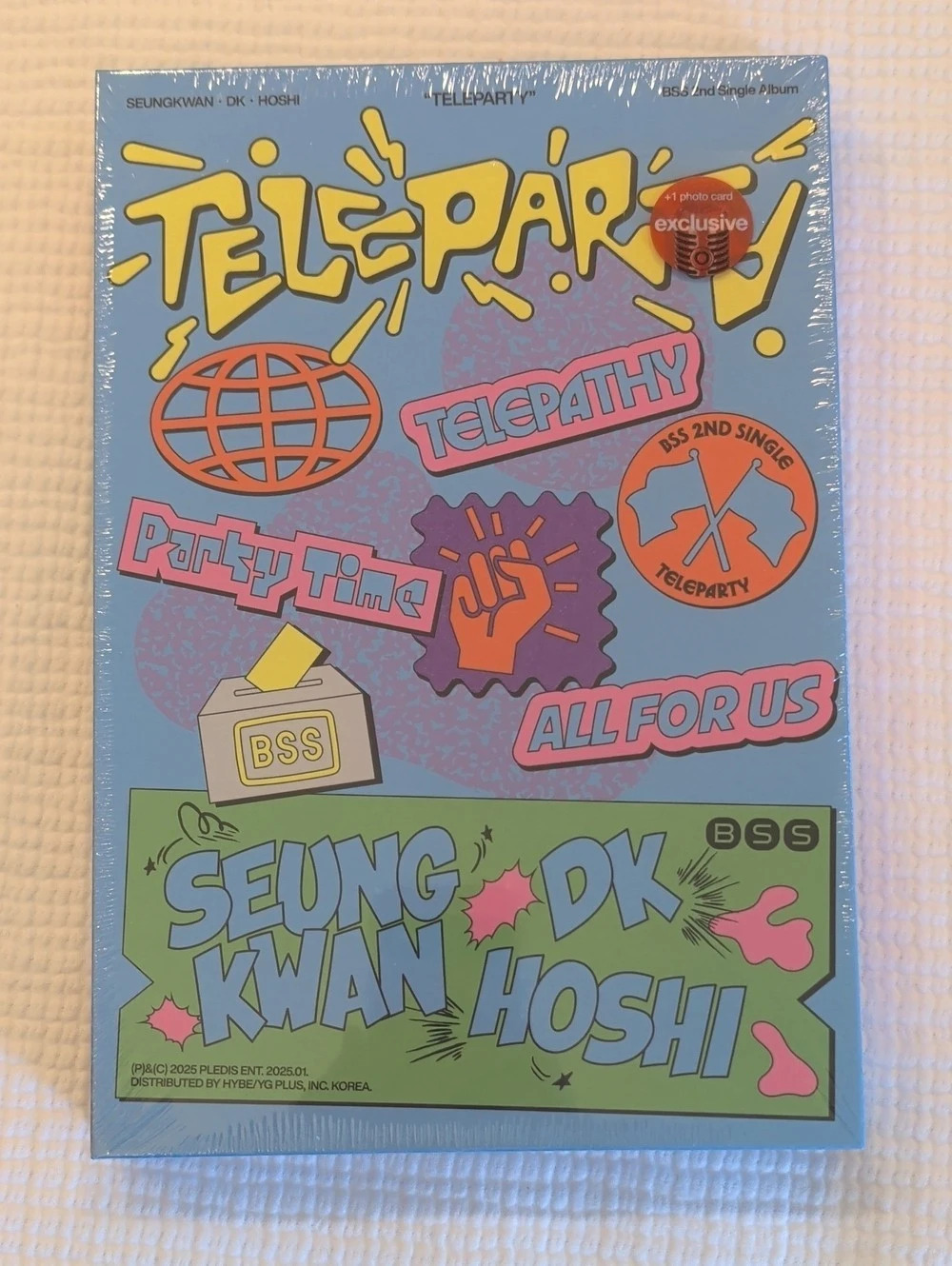 Sealed SEVENTEEN BSS Album TELEPARTY NA Version